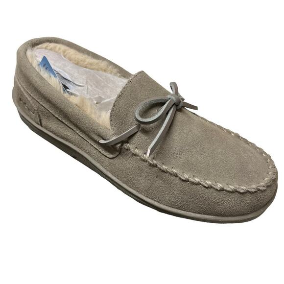 My Slippers By My Pillow Women’s Suede Moccasins Size 10 NEW - Picture 1 of 7